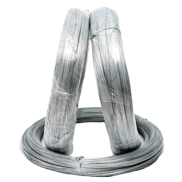 galvanized binding wire gi steel wire 9 10 12 14 16 gauge hot dip  galvanized iron wire