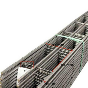 Carbon steel reinforced concrete brick wall reinforcing mesh construction building material 3 bars 4 bars trench mesh