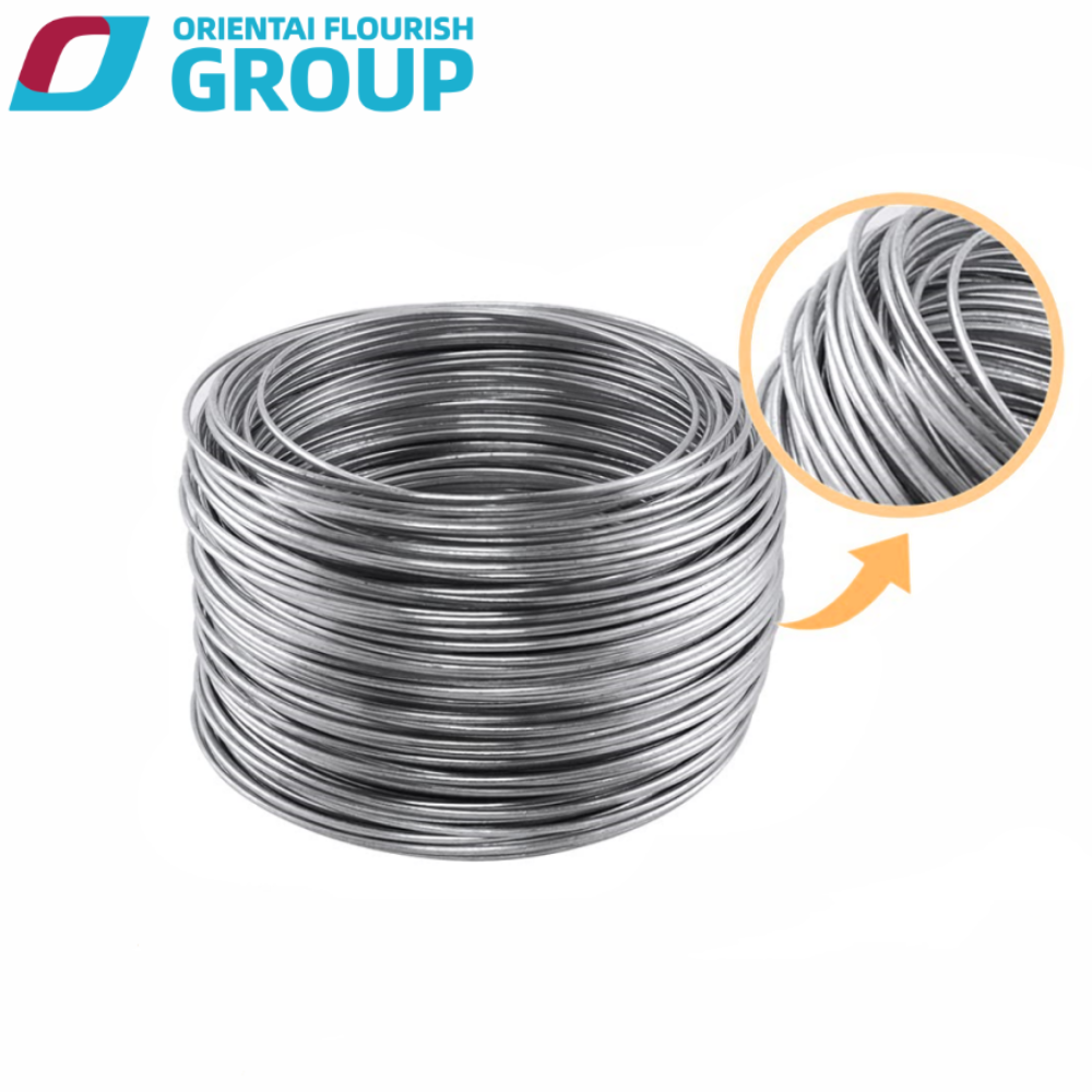 Factory Supplied Cheap Price Hot Dipped Galvanized Iron Wire Cut Wire  Galvanized Wire Diameter 0.7 - 4mm Galvanized Steel Iron