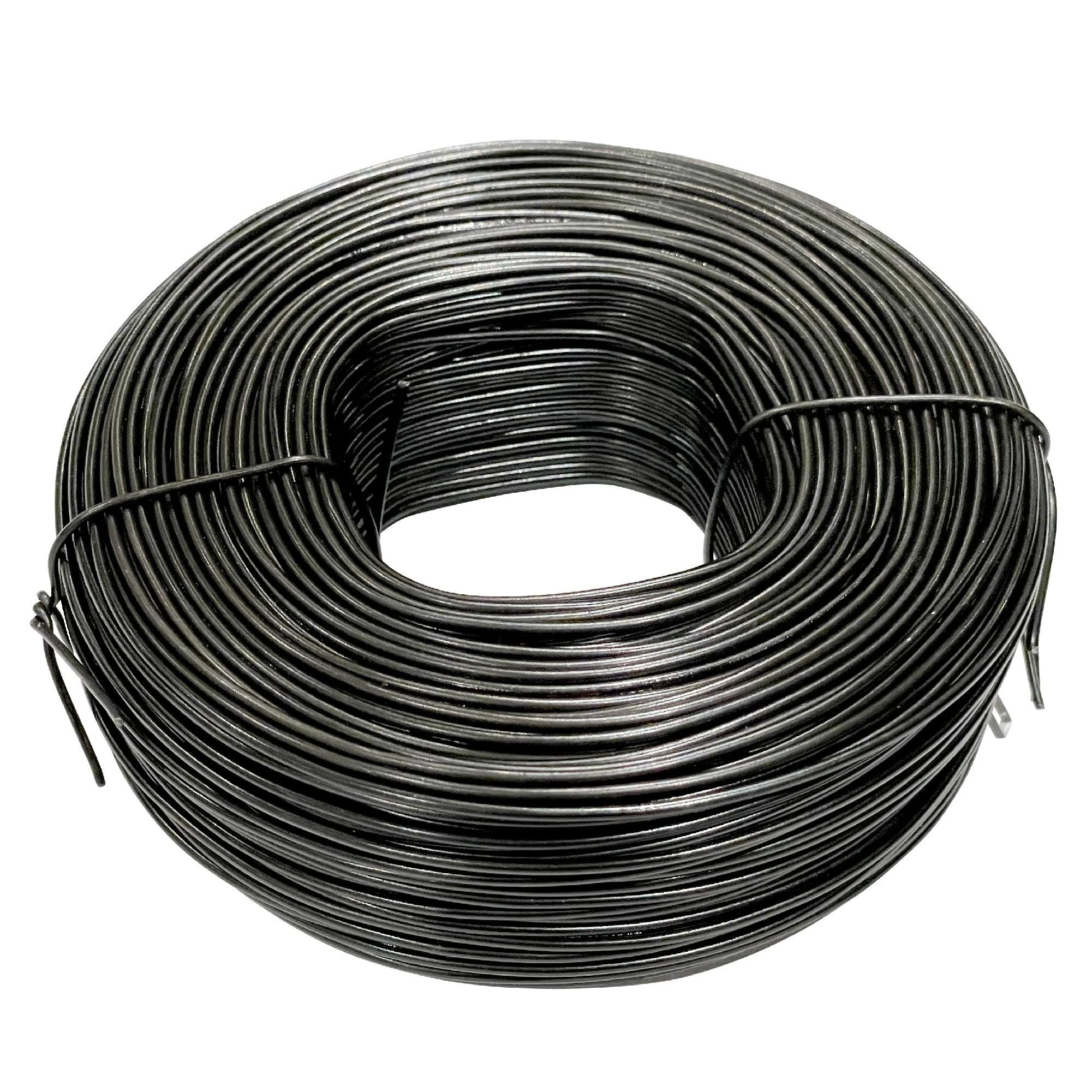 construction tie wire steel binding wire 0.8mm 18 24 gauge twist soft black annealed iron wire roll