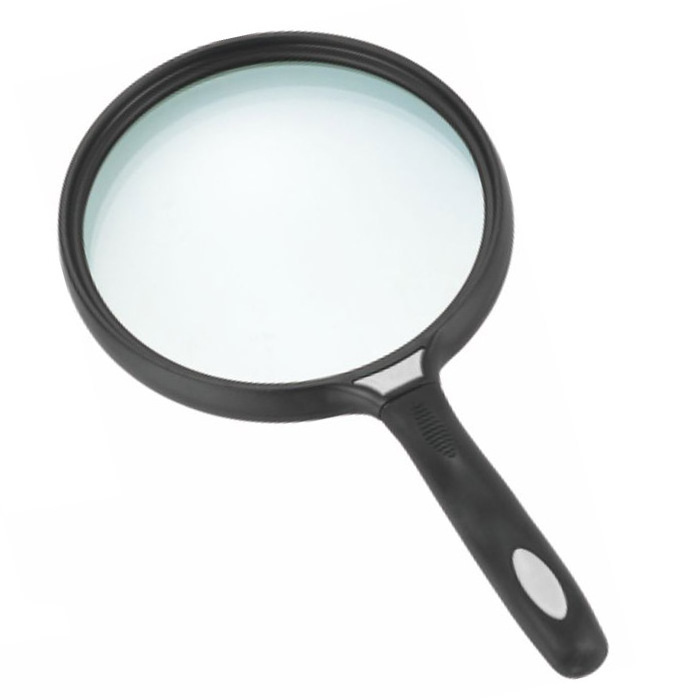 Handheld Magnifying Glass 89080 Jumbo 5inch Lens Magnifying Glass Book Magnifier