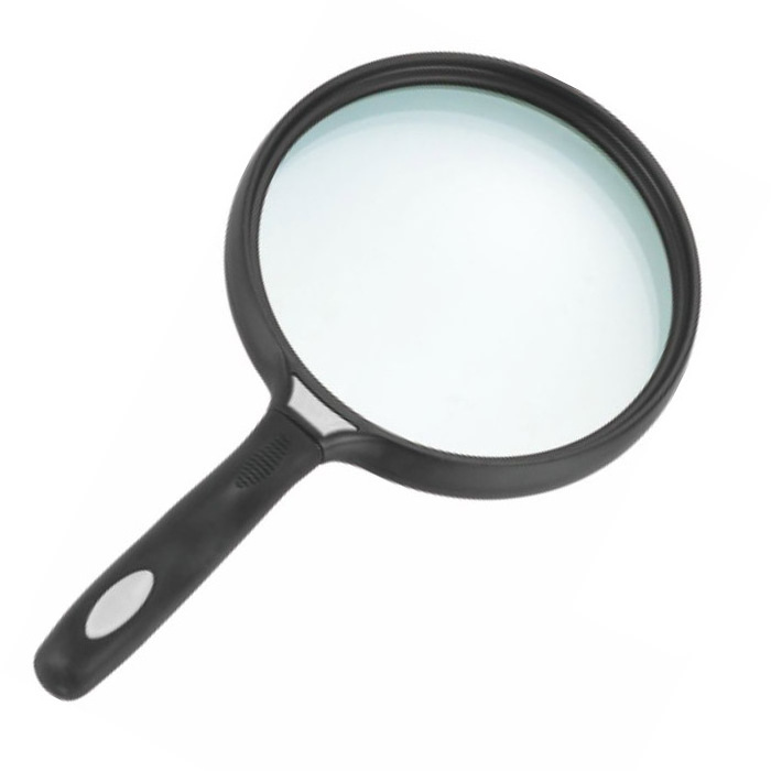 Handheld Magnifying Glass 89080 Jumbo 5inch Lens Magnifying Glass Book Magnifier