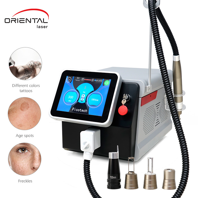 2023 picosecond laser tattoo removal winkle removal skin rejuvenation pigment removal machine on sale