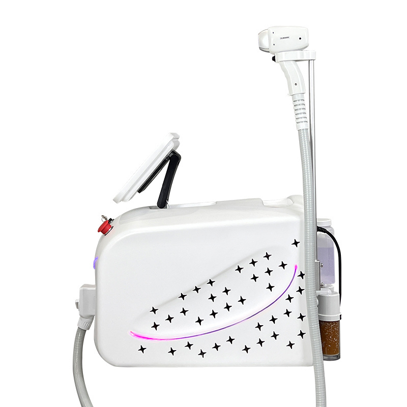 Newly upgraded 808nm/755nm/1064nm  600w/1600w sapphire portable diode laser hair removal machine device