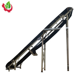 90 Degree vertical Sidewall Corrugated wave conveyor belt wall stand inclined upward flexowell conveyor belt