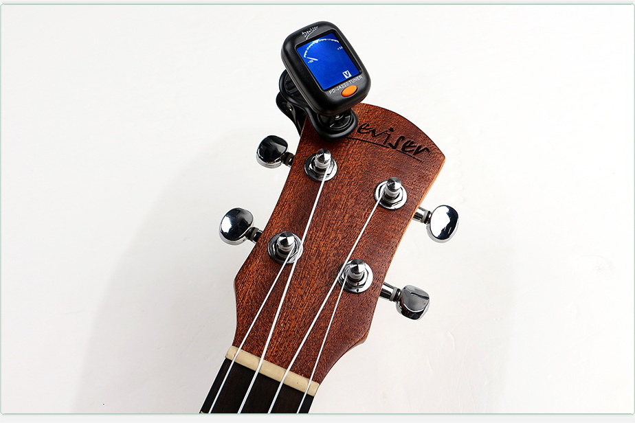 Guitar Tuner Clip On Professional for Acoustic/Electric Guitar, Ukulele, Violin, Bass, Banjo & Chromatic Tuning Modes