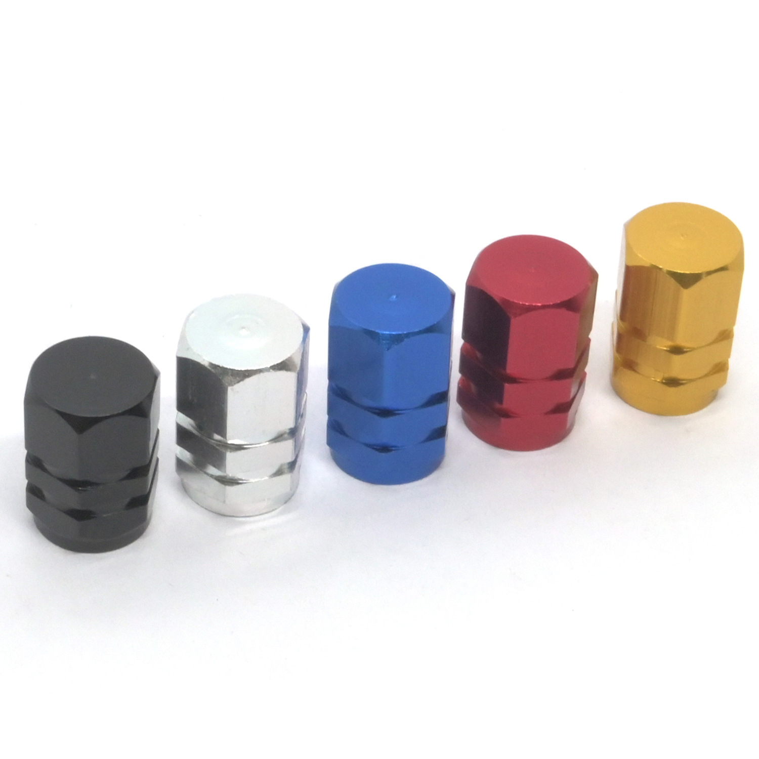 colorful metal Tire Valve Caps Car motorcycle bike Valve Stem Covers custom logo Wheel Rim car valve cap