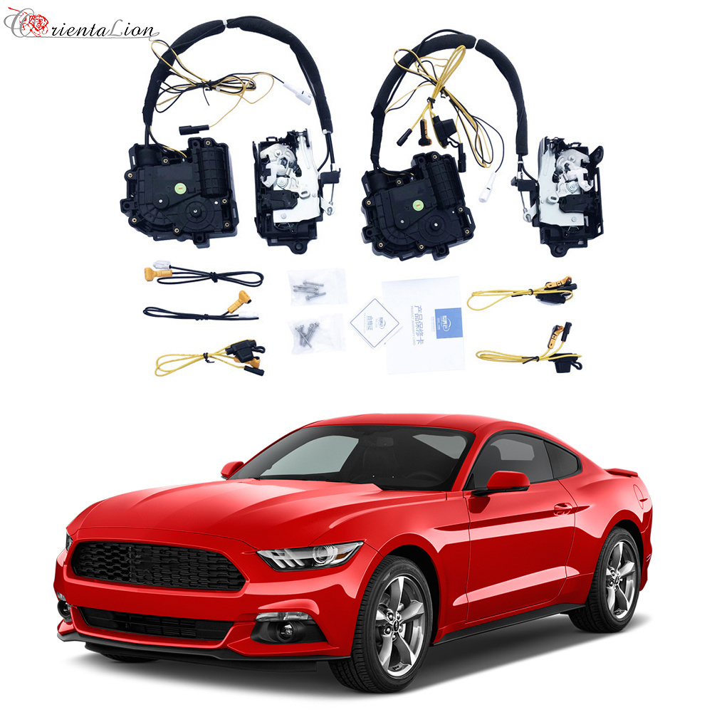 2022 Hot Sale Car Body Parts Accessories Intelligent Automatic Electric Suction Door Kit For Ford Mustang 2017-2021