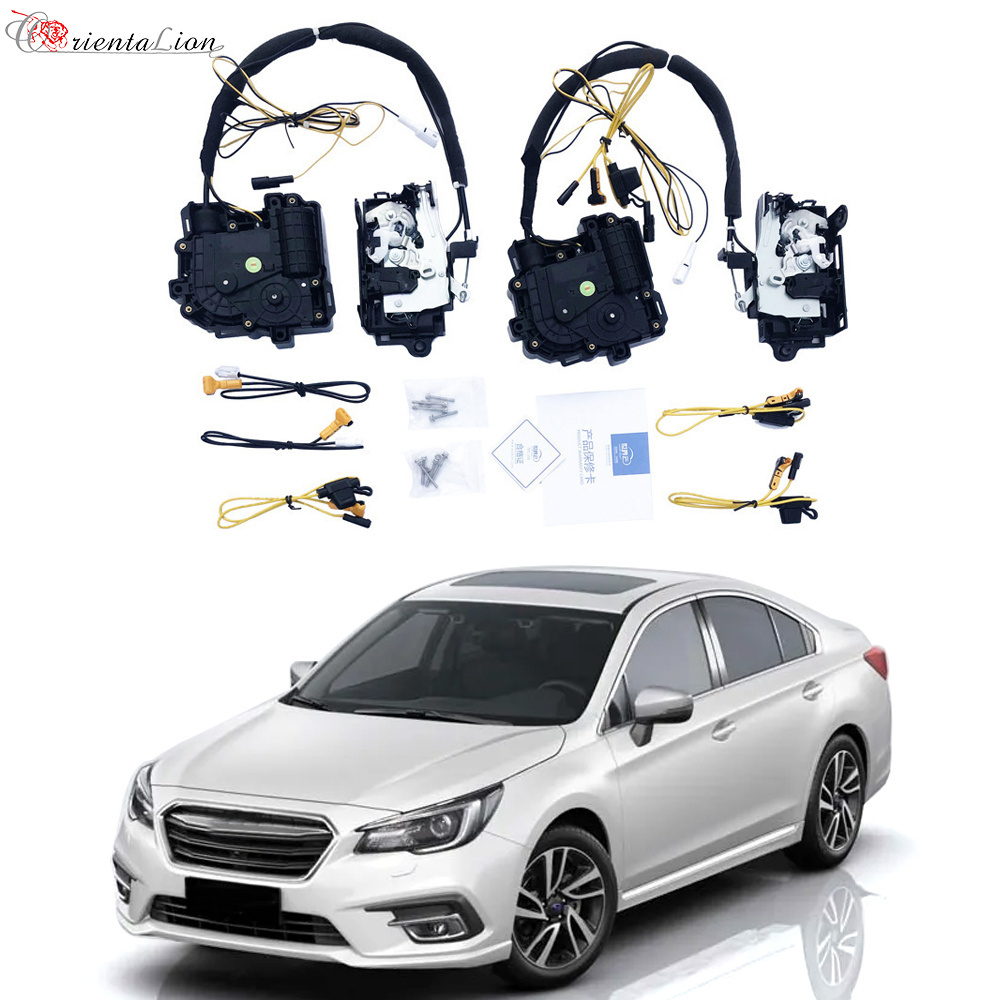 Hot Anti-Pinch Auto Body Parts Intelligent Automatic Electric Suction Doors Kit Cars For Subaru Legacy 2018-2021