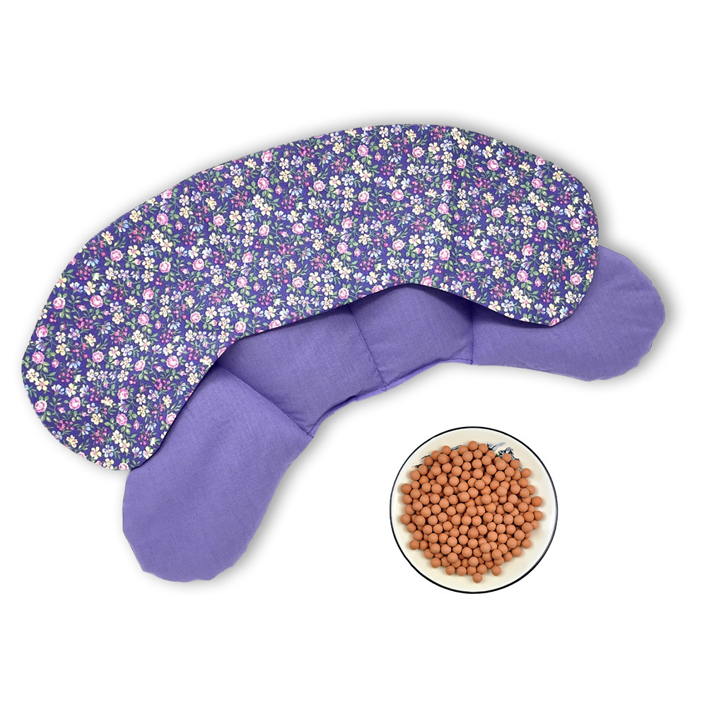 Custom microwave heating pad flax seed cherry stone buckwheat bag moist heat pack for neck back shoulder hot compre