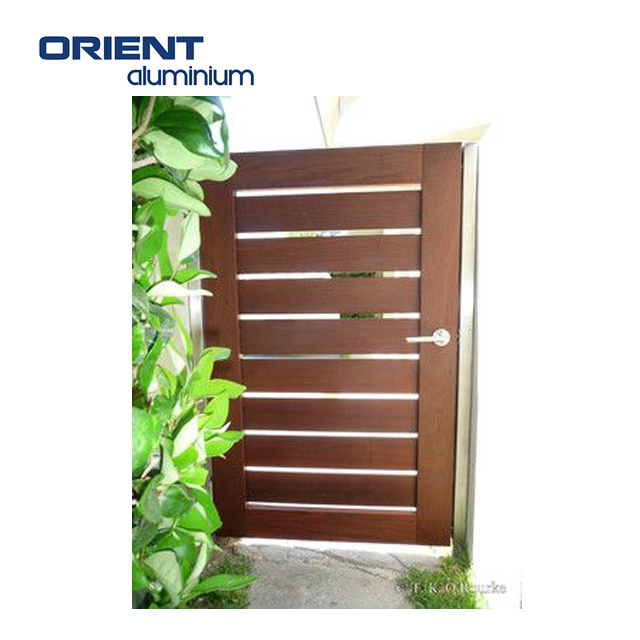 outdoor waterproof wpc wood plastic composite garden fence wholesale exterior private fence panel price