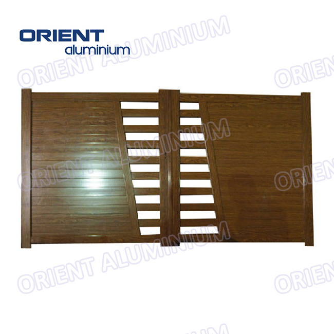 Orient Aluminum Security Estate Gates Automatic Electric Driveway Gates Double Single swing Gate