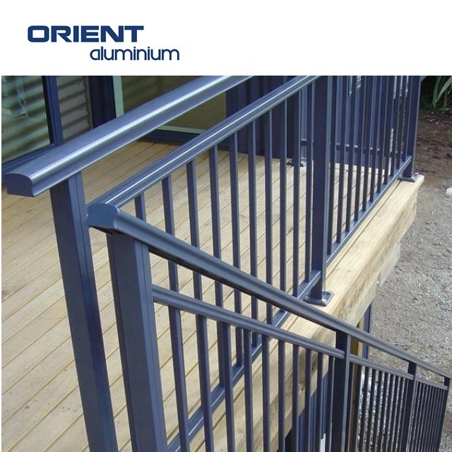 Top Manufacturer Balustrade Handrails Aluminum Frameless Glass Balustrade Stair Glass Railing