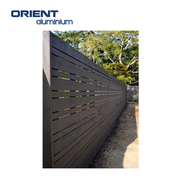 outdoor waterproof wpc wood plastic composite garden fence wholesale exterior private fence panel price