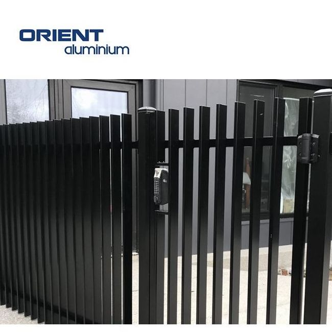 New Designed Aluminum New Zealand Architectural Blade 3d Fence Horizontal Fence Composite Cheap Fence Wall