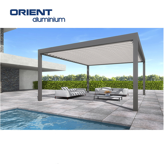 Modern bioclimatica aluminium pergola electric aluminium pergola outdoor pergola brackets 6x6 kit