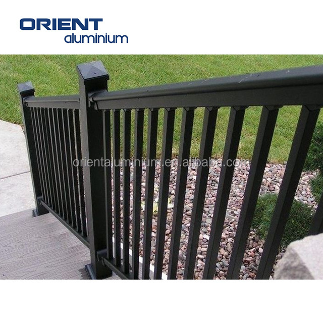 Aluminium Balustrades stair handrails aluminum decking railings galvanized steel pipe railing