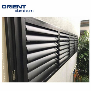 outdoor modern design aluminium louver fence panels hot sale aluminium panel fence