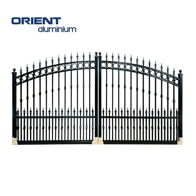 Modern House High Quality Wrought Iron Main Gates Designs Front door Security Gate and Fencing