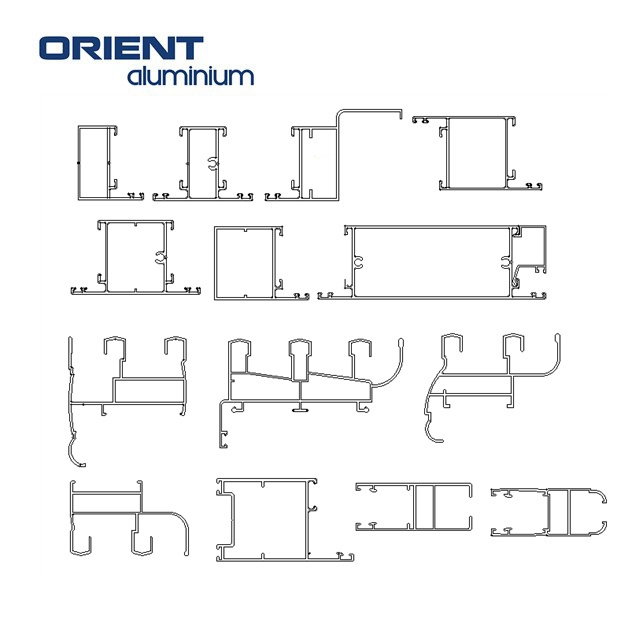 Economic aluminium profiles for Togo Burkina Faso Cote dIvoire market with ready moulds