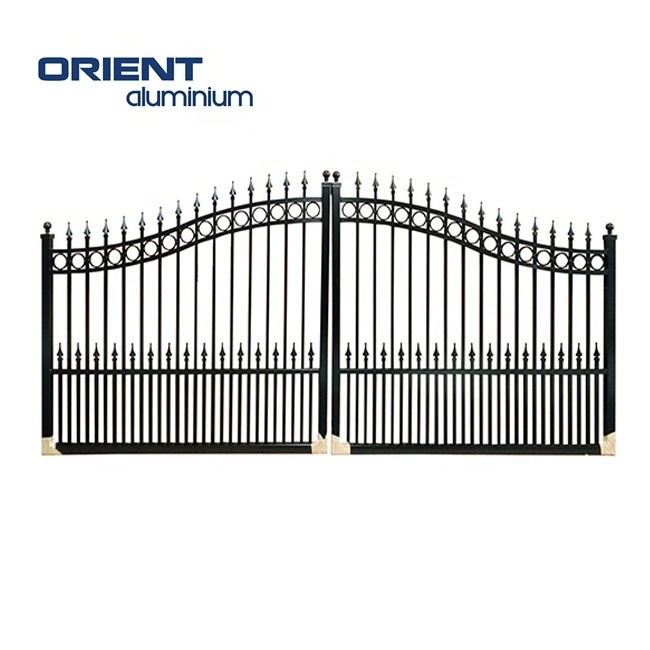 Modern House High Quality Wrought Iron Main Gates Designs Front door Security Gate and Fencing