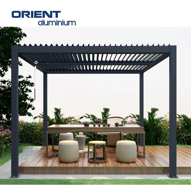 aluminium roof waterproof outdoor patio cover pergola glass patio cover roof aluminum louvered roof aluminum patio covers