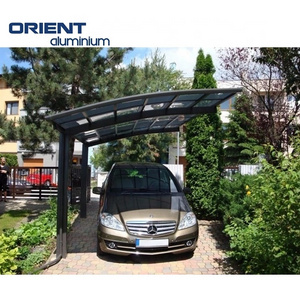 Factory Supplier Aluminium Carport for Park Sun shading High Grade Easy DIY Elegant Aluminium Solid PC Home Carport