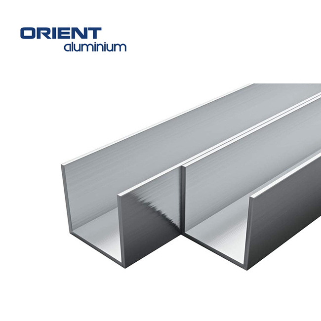 Extrusion aluminum profiles U channel aluminium extrusion profiles 6063 T5 aluminum u channel