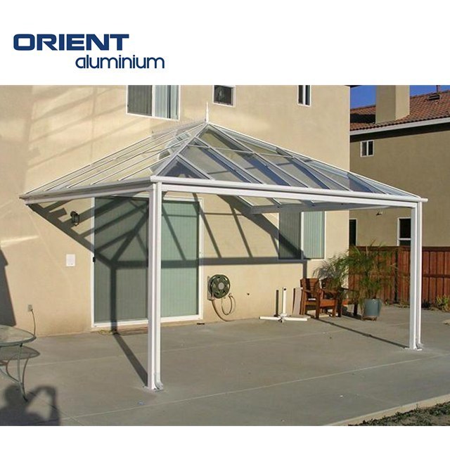 Glass Roof For Patio Sunroom Aluminium Terrace Roofing Aluminum Patio Pergola Sunroom Skylight Terrace Roof