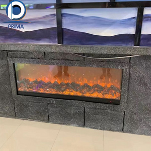 Prima 48 Inch 3D Water Vapor Steam Fireplace Electric Water Vapor 3D Flame Fireplace