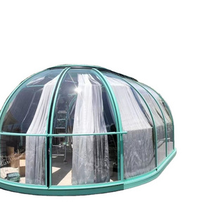 Prima Clear Star Dome Marquee Transparent Bubble Tent Hot Tub Dome Enclosure