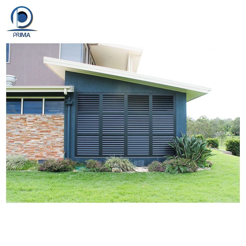 Prima Australian Standards Aluminum Glass Doors/window Shutters/transparent Roller Shutter