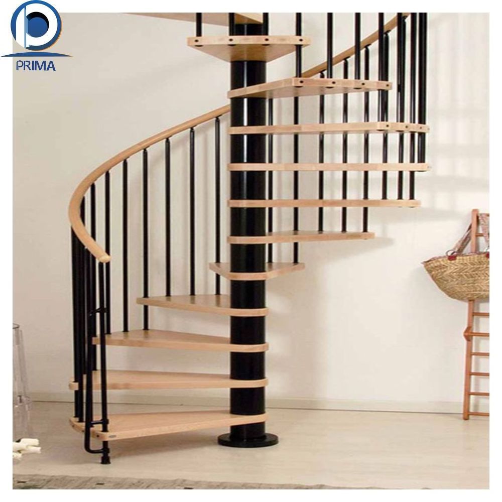 PRIMA Industrial Staircase Wooden Pillar Designs Simple Design Used Staircase For Sale Best Price Staircase Railing Gold