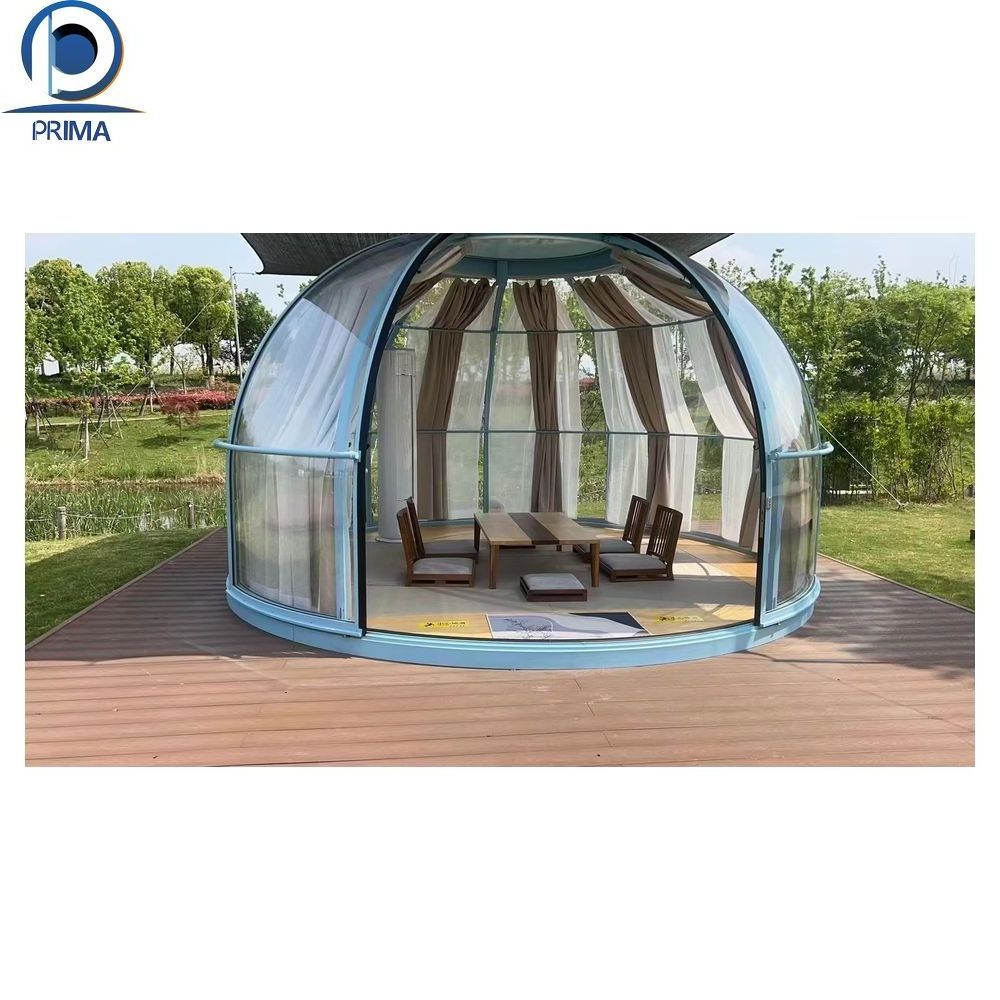 Prima Tents For Events 1000 Seaters Large Geodesic Dome Transparent Clear Half Sphere Tent For Event Party