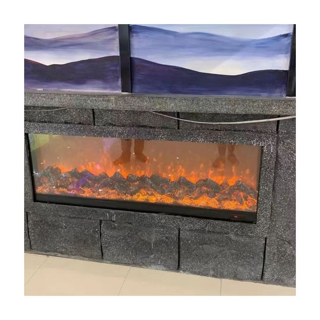 Prima High-quality Durable Contemporary Modern Style Professional Design  Wall Electric Fireplaces with TV Stand