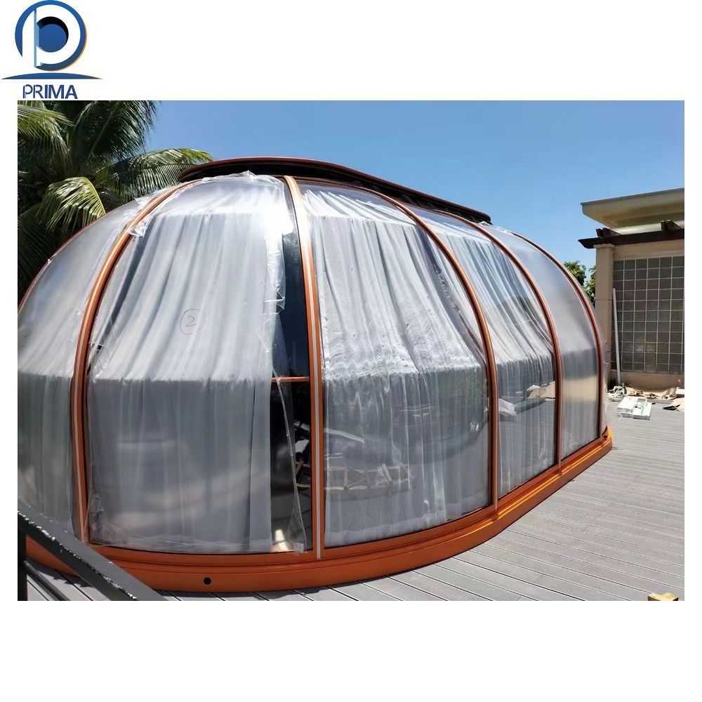 Prima Tents For Events 1000 Seaters Large Geodesic Dome Transparent Clear Half Sphere Tent For Event Party