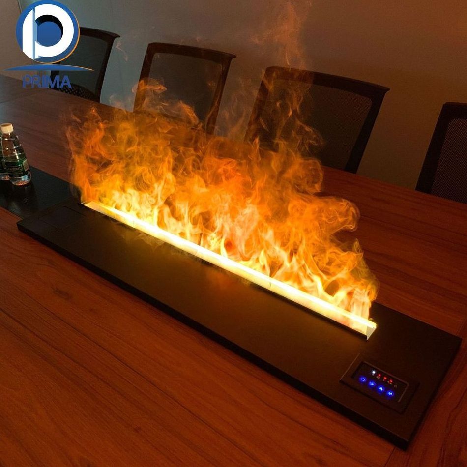 Prima Fireplace Indoor Alcohol Burner Bioethanol Fireplace with Remote Control for Home Decor