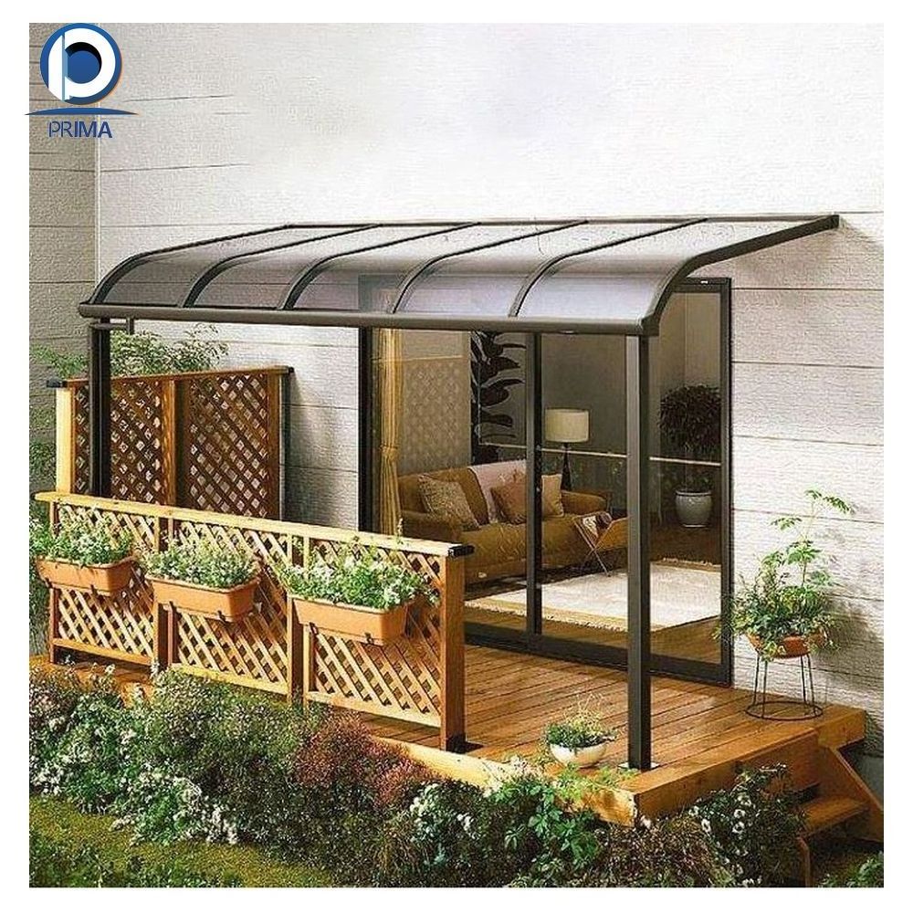 Polycarbonate Patio Cover Awning Pergola Aluminum Terrace Sun Canopy