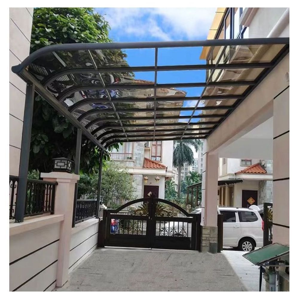 Polycarbonate Patio Cover Awning Pergola Aluminum Terrace Sun Canopy