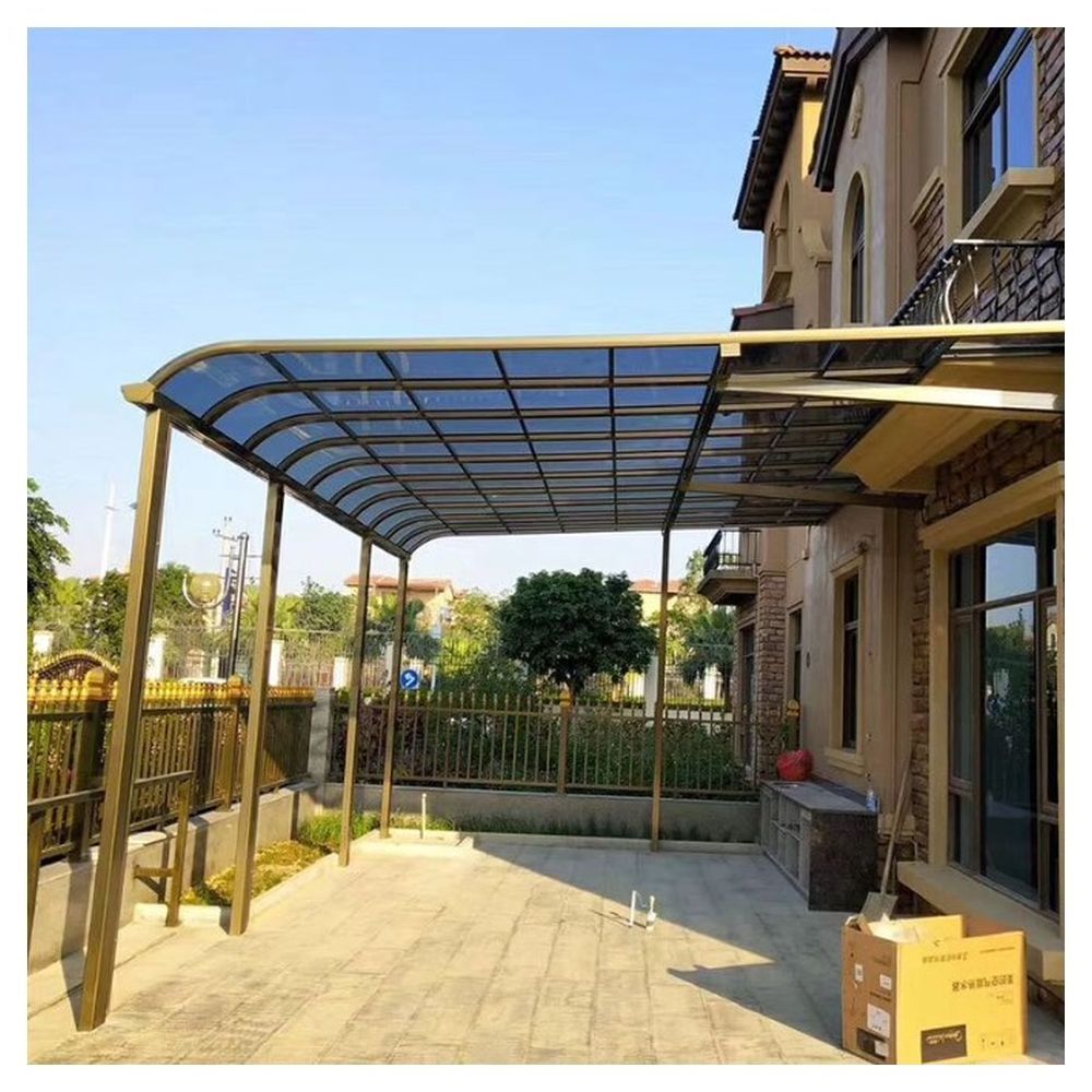 Polycarbonate Patio Cover Awning Pergola Aluminum Terrace Sun Canopy