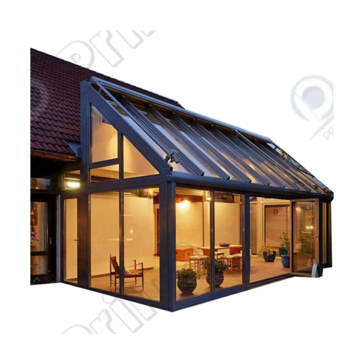 New Products Free Standing Sunroom Hot Sale Customized  Outdoor Glass Room Sunroom   Used Sunroom  Glass Room