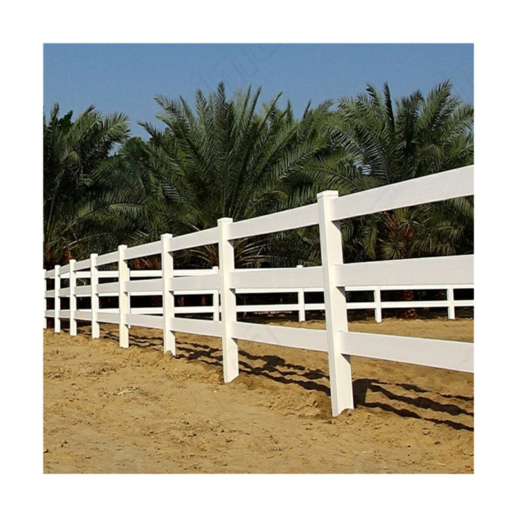 Factory Supplying Vinyl Pvc Philippines Gates And Fences  Gray Pvc Fence Competitive Price Pvc Fence For Horse