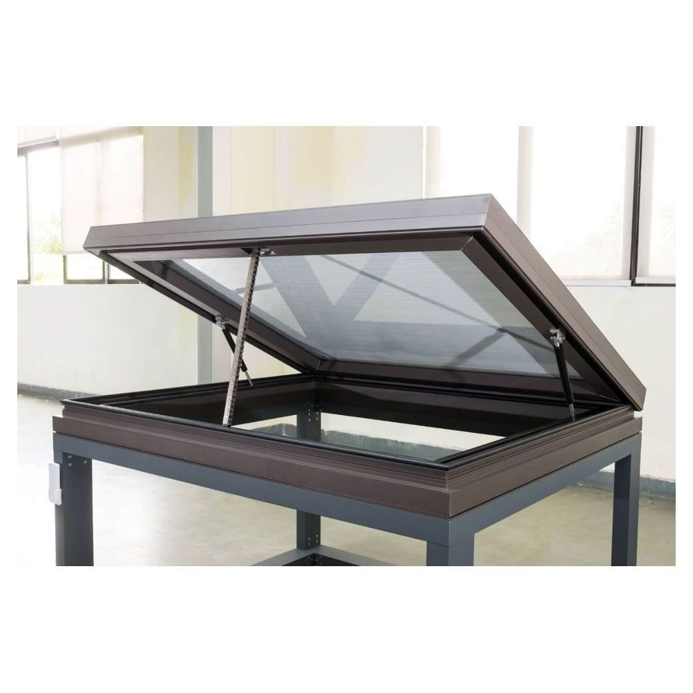 Custom Color Polycarbonate Automatic Sunroof Low Prices Top Rated Roof Narrow Skylights