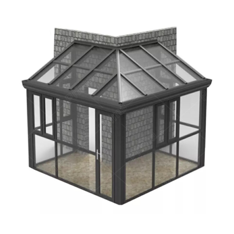 New Products Free Standing Sunroom Hot Sale Customized  Outdoor Glass Room Sunroom   Used Sunroom  Glass Room