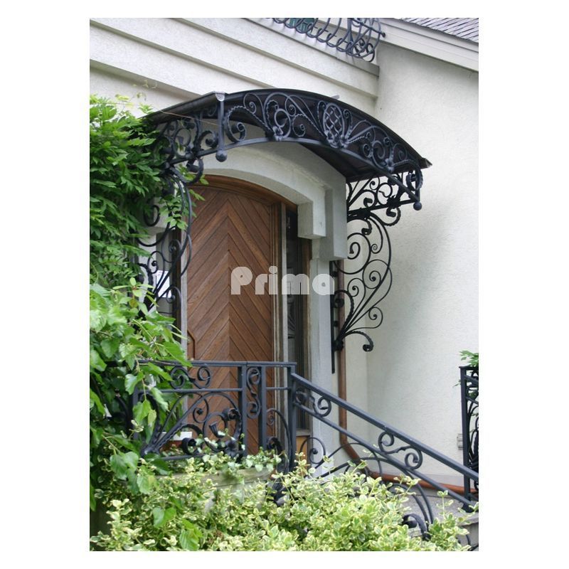 Orient Awning canopy antique style aluminum awning canopy high quality glass wrought iron entry door canopy awning