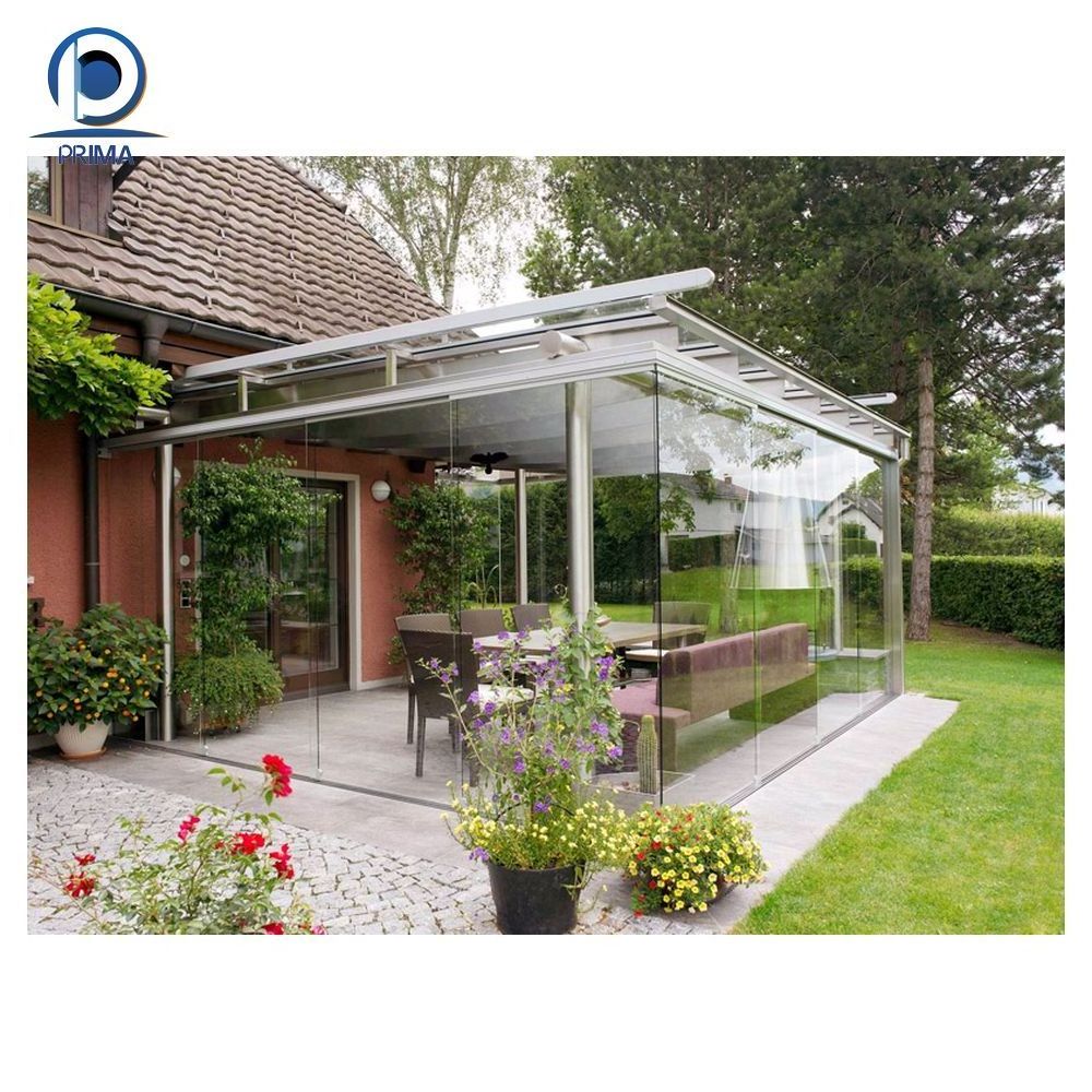 Orient Free Standing Sunroom Lean To Greenhouse  Pagora Best Sale Winter Garden Sunrooms