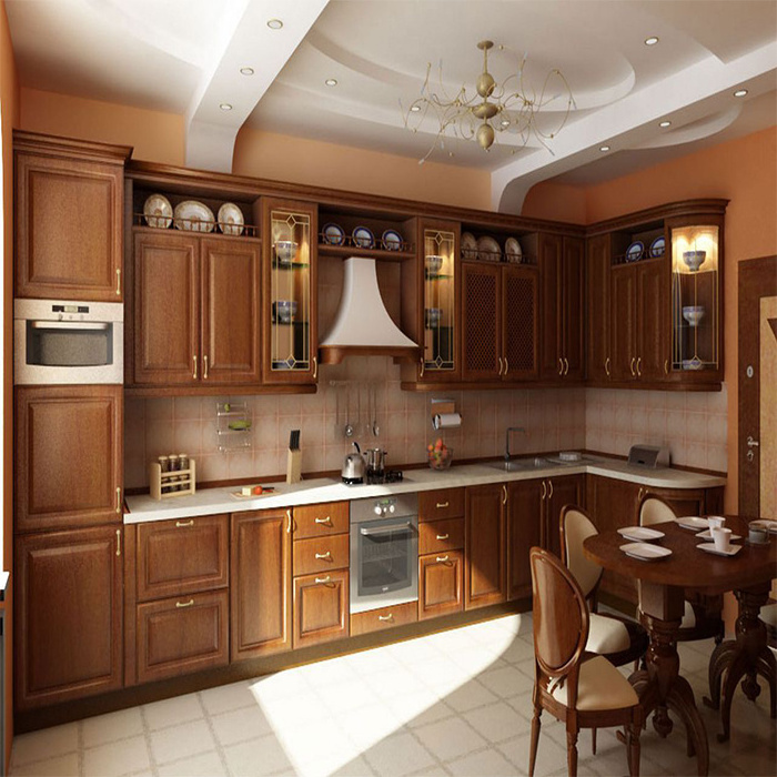 Bamboo kitchen cabinet doors design