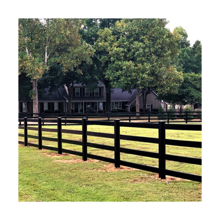 Factory Supplying Vinyl Pvc Philippines Gates And Fences  Gray Pvc Fence Competitive Price Pvc Fence For Horse