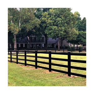 Factory Supplying Vinyl Pvc Philippines Gates And Fences  Gray Pvc Fence Competitive Price Pvc Fence For Horse