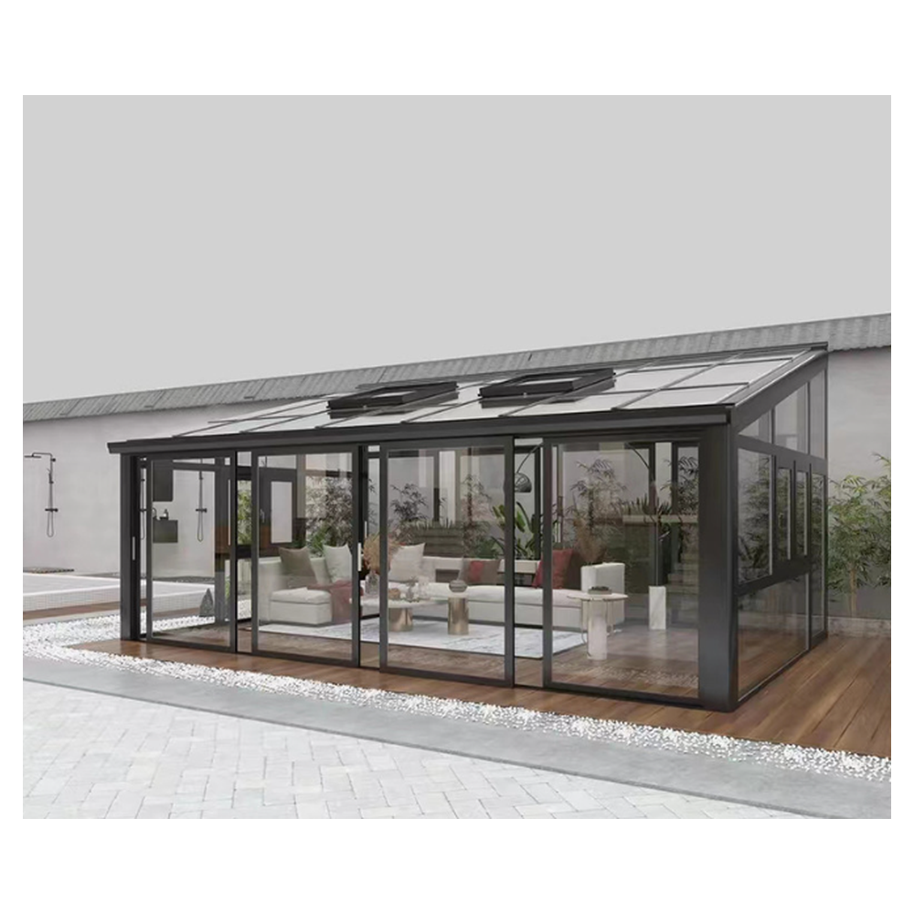 Orient China Factory Aluminum Sunroom Indoor Sunroom Glass Panels For Sale Aluminium Glass Sunroom For Solarium